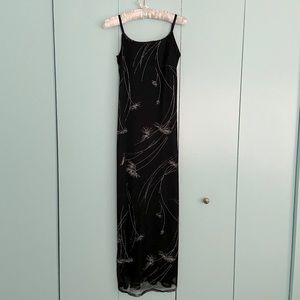 Byer Too California Black Dress W/ Firework Design